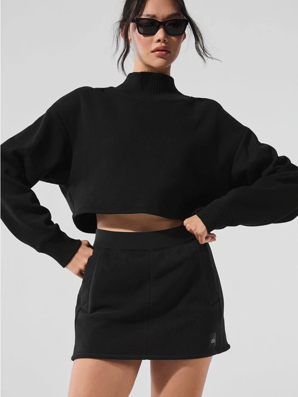 🆕ALO YOGA Cropped Serenity Sweatshirt